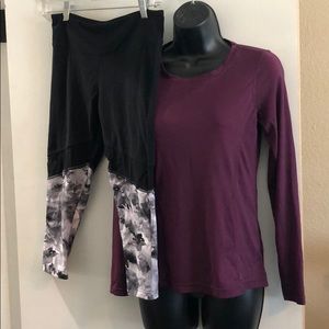 Leggings and shirt